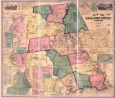 Middlesex County 1859 Wall Map 44x51, Middlesex County 1859 Wall Map